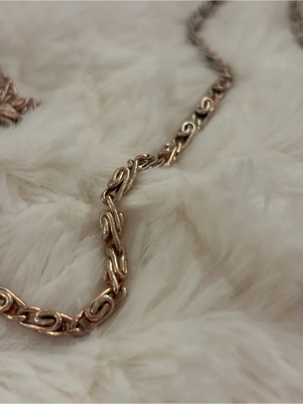 Vintage Carolyne Barton Silver Mesh Evening Clutch Shoulder Bag Chain Strap